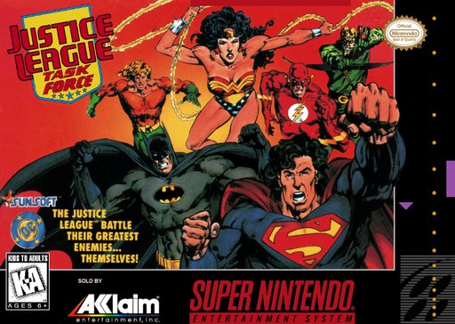 Justice League Task Force box art