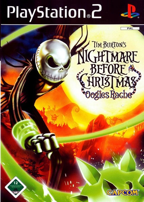 Tim Burton's The Nightmare Before Christmas: Oogie's Revenge box art