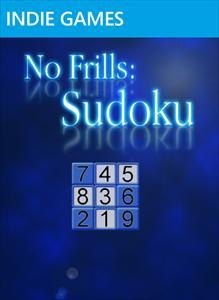 No Frills: Sudoku box art