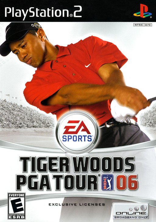 Tiger Woods PGA Tour 06 box art