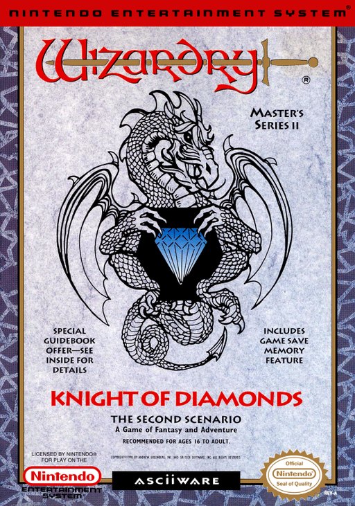 Wizardry: Knight of Diamonds: The Second Scenario box art