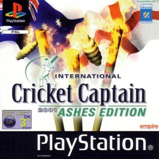 International Cricket Captain 2001: Ashes Edition box art