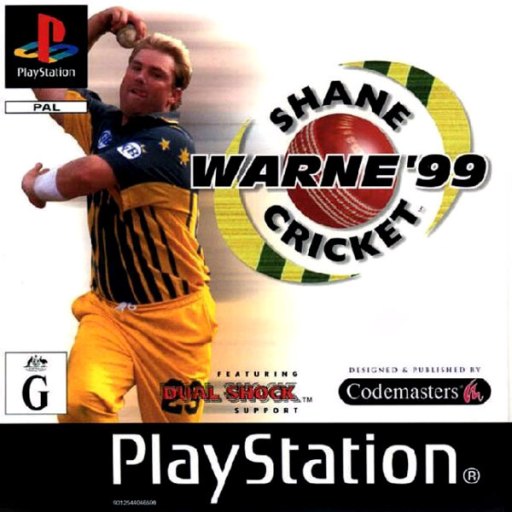 Shane Warne Cricket box art