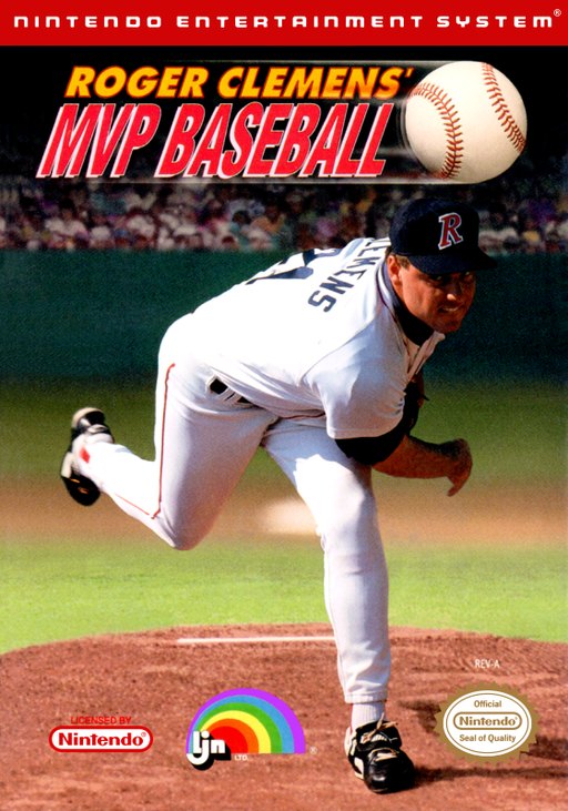 Roger Clemens' MVP Baseball box art