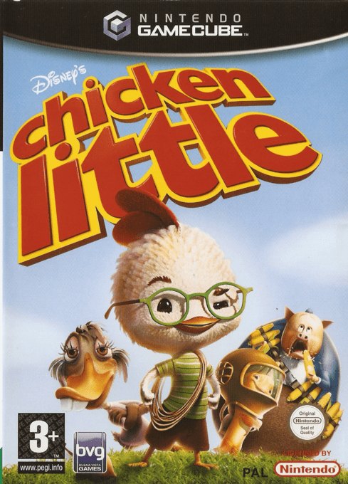 Disneys Himmel und Huhn box art