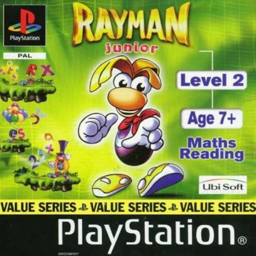 Rayman Junior: Level 2 box art