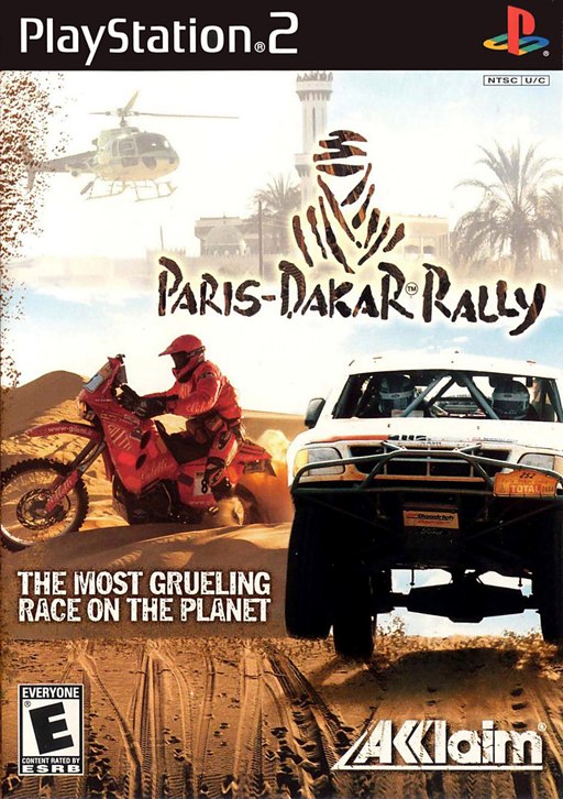 Paris-Dakar Rally box art