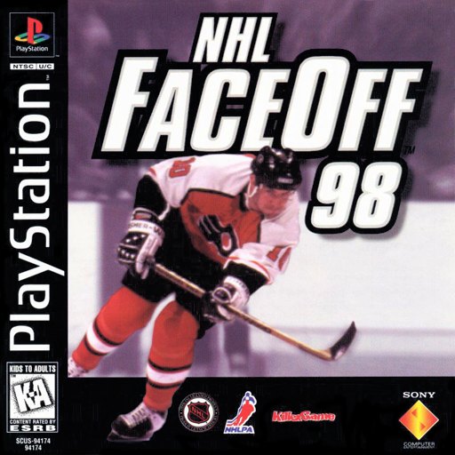 NHL FaceOff 98 box art
