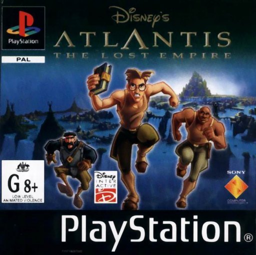 Disney Atlantis: L'Impero Perduto box art