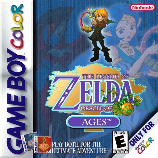 The Legend of Zelda: Oracle of Ages box art