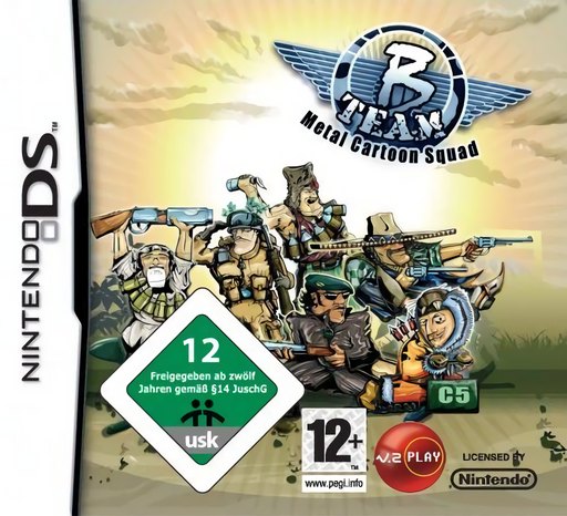 B Team: Metal Cartoon Squad box art