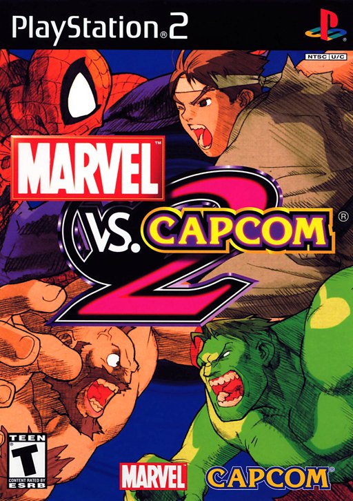 Marvel vs. Capcom 2: New Age of Heroes box art