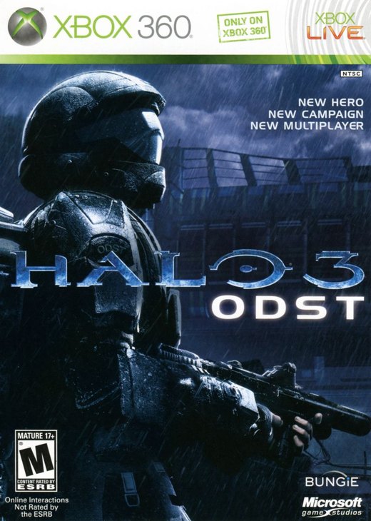 Halo 3: ODST box art