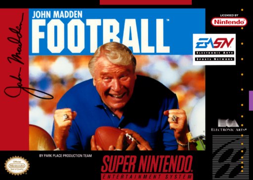 John Madden Football box art