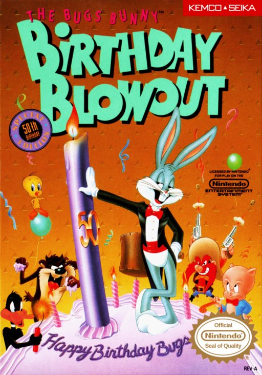 The Bugs Bunny Birthday Blowout box art