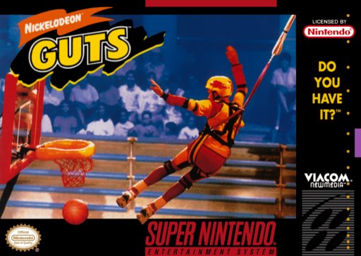 Nickelodeon GUTS box art