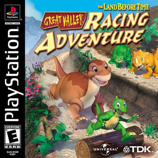 The Land Before Time: Great Valley Racing Adventure box art