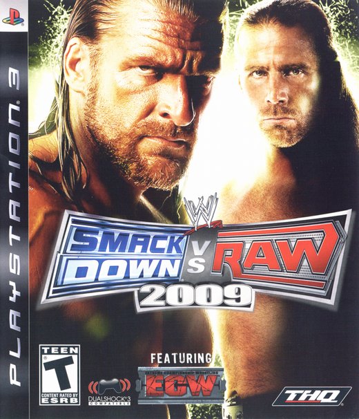 WWE SmackDown vs. Raw 2009 box art