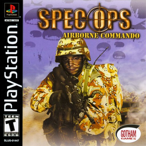 Spec Ops: Airborne Commando box art