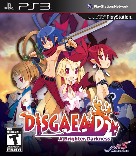 Disgaea D2: A Brighter Darkness box art