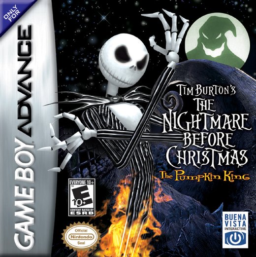 Tim Burton's The Nightmare Before Christmas: The Pumpkin King box art