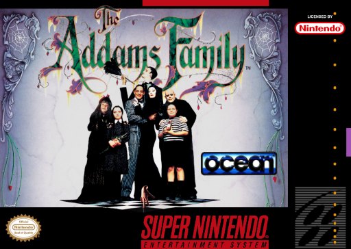 The Addams Family box art