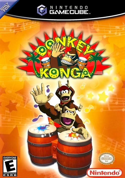 Donkey Konga box art