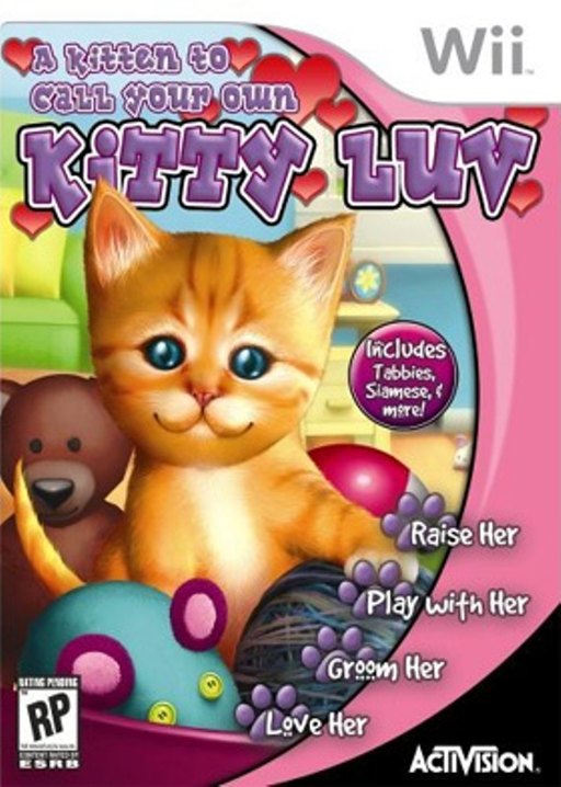 A Kitten to Call Your Own: Kitty Luv box art