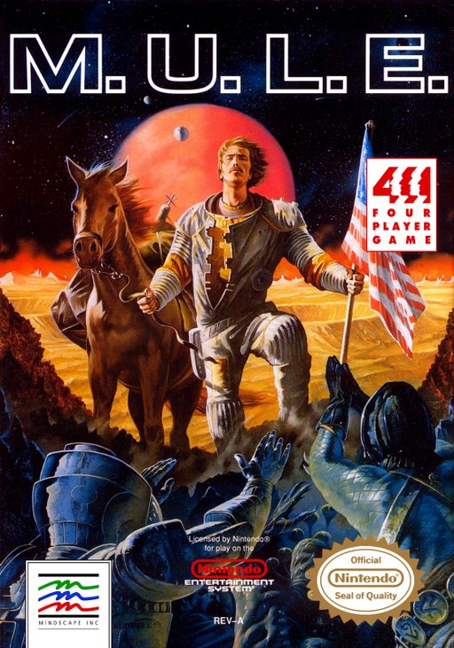 M.U.L.E. box art