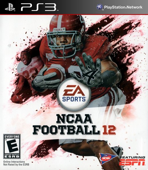 NCAA Football 12 box art