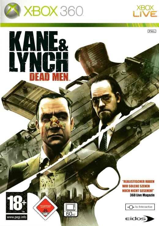 Kane & Lynch: Dead Men box art