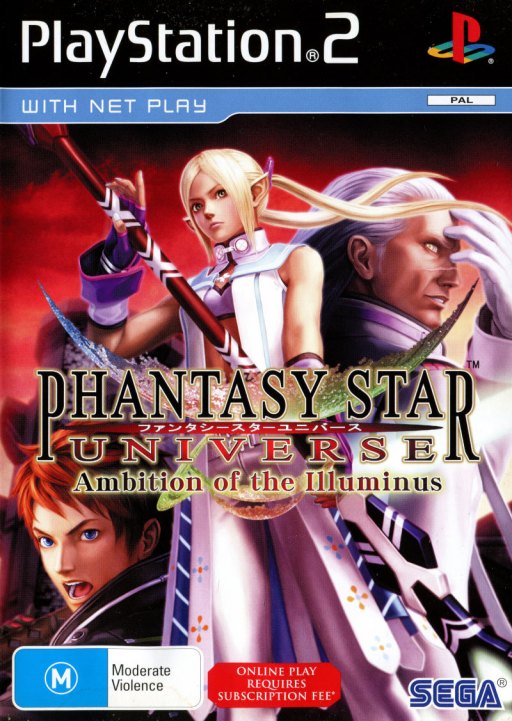 Phantasy Star Universe: Ambition of the Illuminus box art