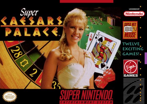 Super Caesars Palace box art