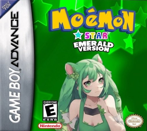 Moémon Star Emerald box art