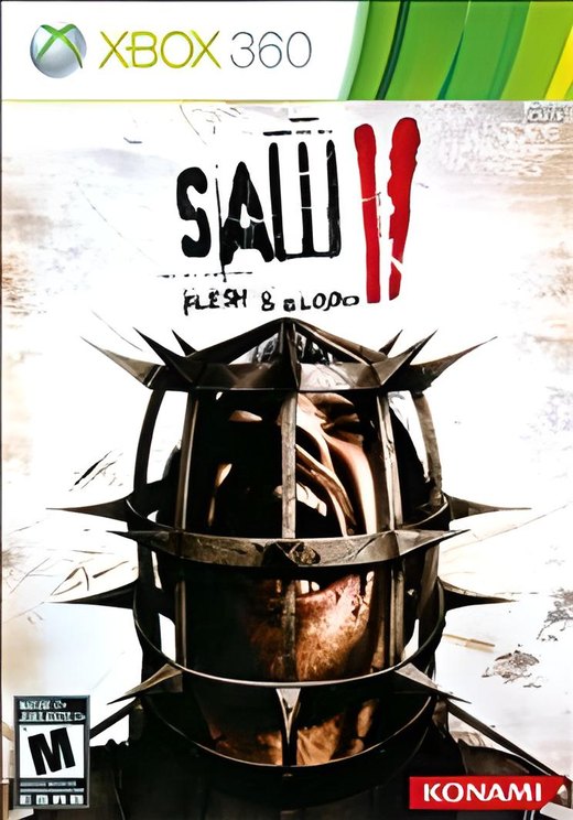 Saw II: Flesh & Blood box art