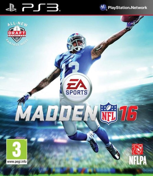 Madden NFL 16 box art