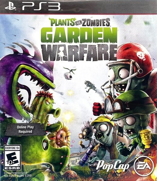 Plants vs. Zombies: Garden Warfare box art
