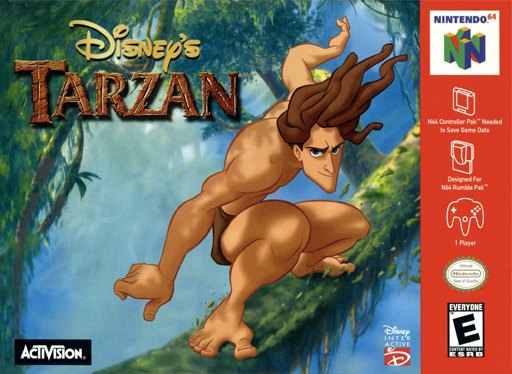 Tarzan box art