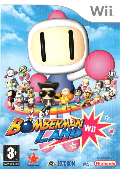 Bomberman Land Wii box art
