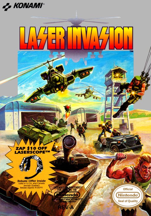 Laser Invasion box art