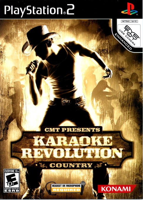 CMT Presents: Karaoke Revolution: Country box art