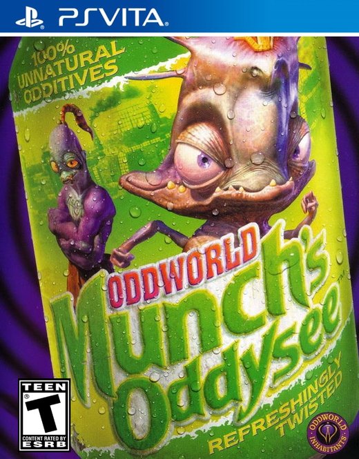Oddworld: Munch's Oddysee HD box art