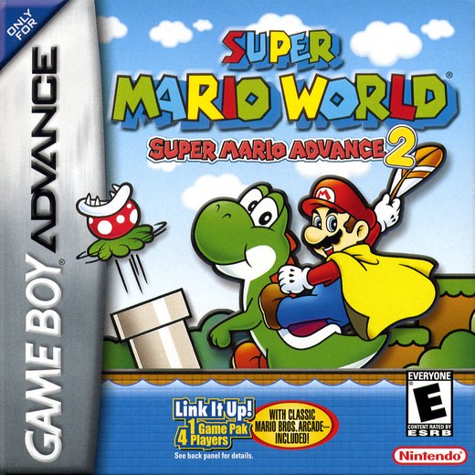 Super Mario Advance 2: Super Mario World box art