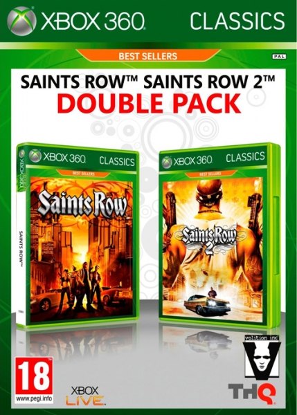 Saints Row: Double Pack box art