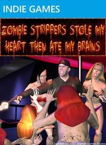Zombie Strippers Ate My Brains box art