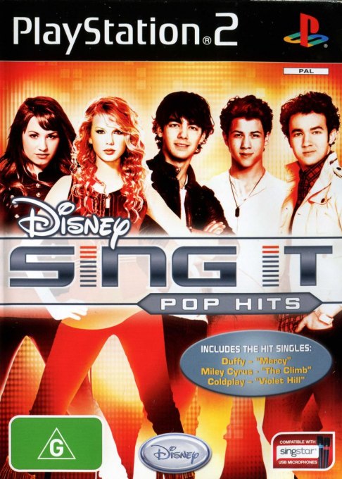 Disney Sing It: Pop Hits box art