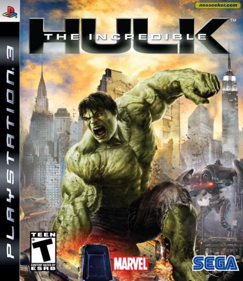 The Incredible Hulk box art