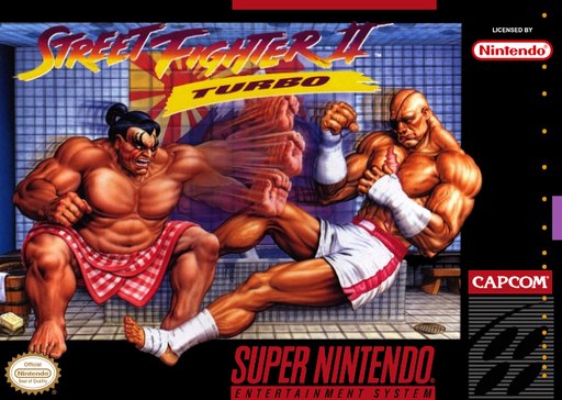 Street Fighter II Turbo box art