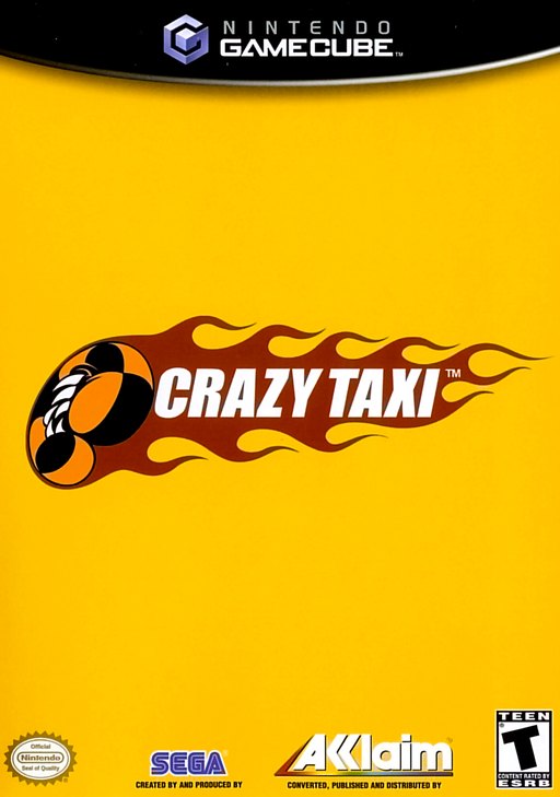 Crazy Taxi box art