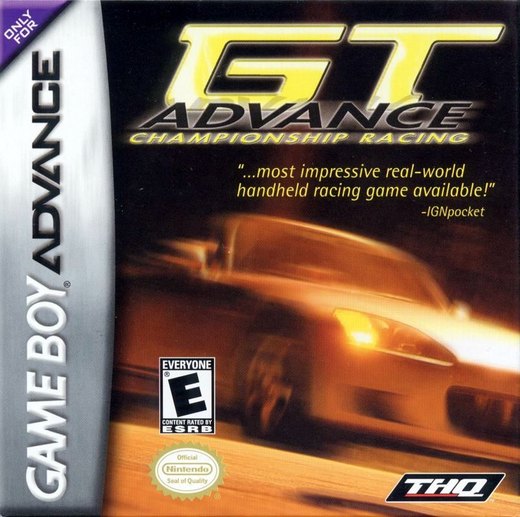 GT Advance: Championship Racing box art